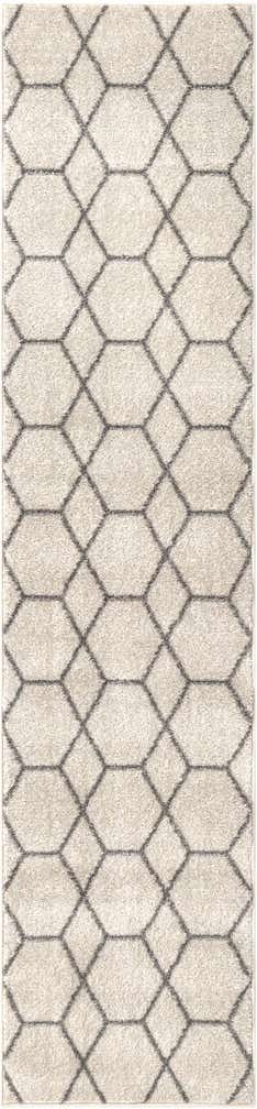 2' x 9' Lattice Frieze Runner Rug