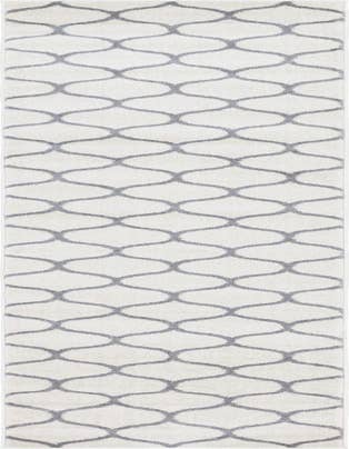 Detail image of 2' 6 x 18' Lattice Frieze Runner Rug