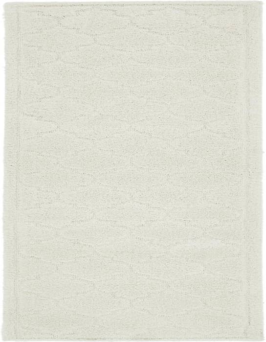 Detail image of 2' 7 x 10' Lattice Shag Runner Rug