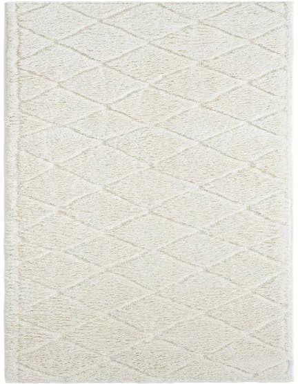 Detail image of 2' 7 x 12' Lattice Shag Runner Rug