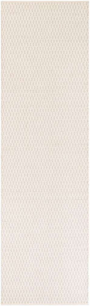 3' 3 x 12' Hand Woven Lattice Wool Runner Rug
