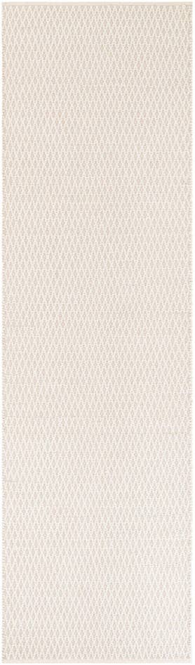 Detail image of 3' 3 x 12' Hand Woven Lattice Wool Runner Rug