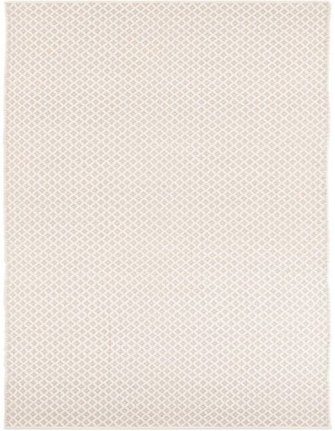 Detail image of 3' 3 x 14' 1 Hand Woven Lattice Wool Runner Rug
