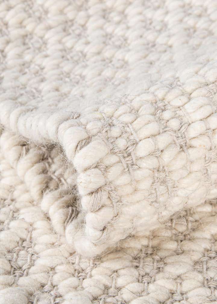 3' 3 x 12' Hand Woven Lattice Wool Runner Rug