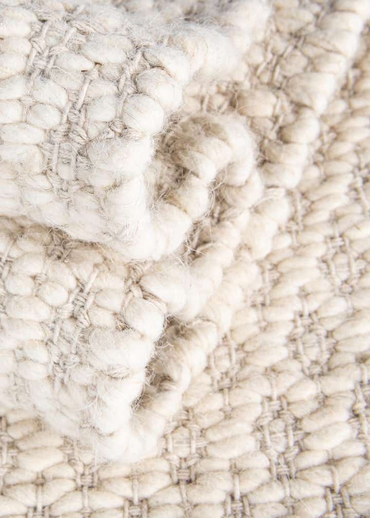3' 3 x 12' Hand Woven Lattice Wool Runner Rug