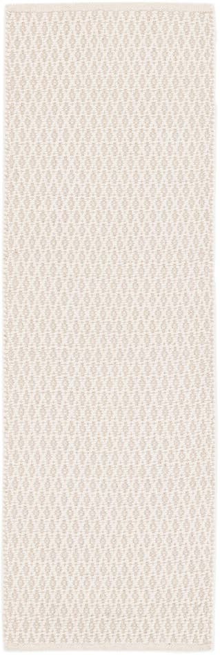 Detailansicht von 60cm x 185cm Handgewebt Lattice Wool Läufer Teppich