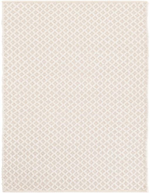 Detail image of 2' x 8' Hand Woven Lattice Wool Runner Rug