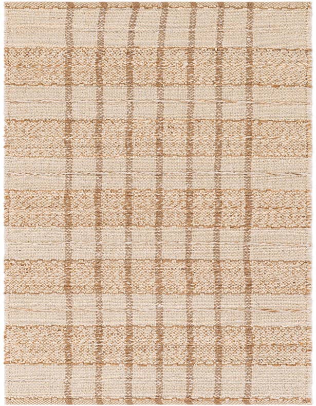 Detail image of 2' 7 x 8' Hand Braided Laurel Handwoven Jute Runner Rug