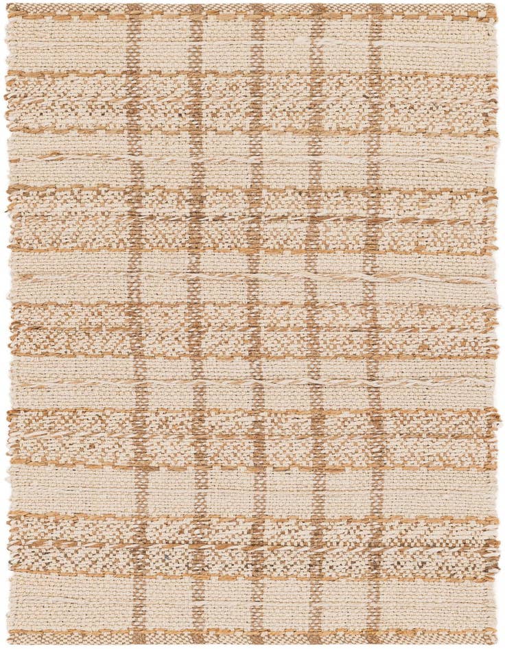 Detail image of 2' x 5' 1 Hand Braided Laurel Handwoven Jute Runner Rug