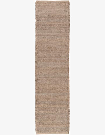 2' 7 x 10' Hand Woven Laurel Handwoven Jute Runner Rug