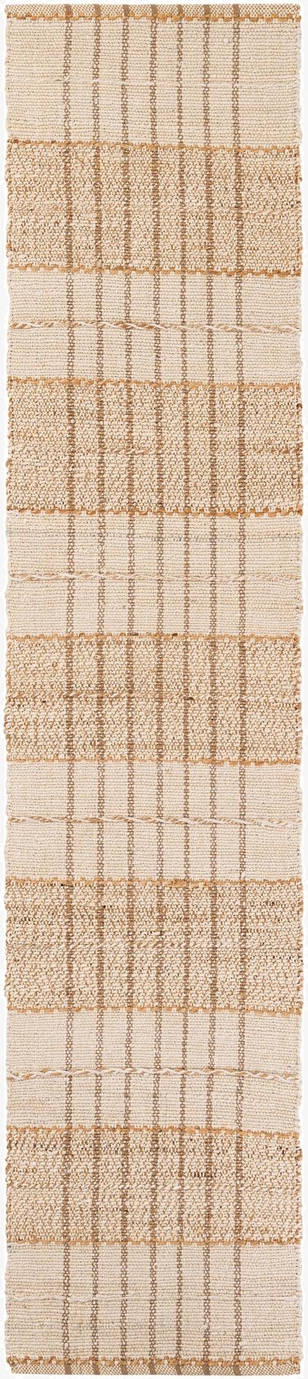 2' 7 x 12'  Hand Braided Laurel Handwoven Jute Runner Rug
