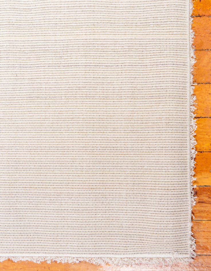 Detail image of 2' 7 x 6' Luxe Solid Shag Runner Rug