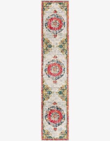 Ivory Madeline Runner Rug