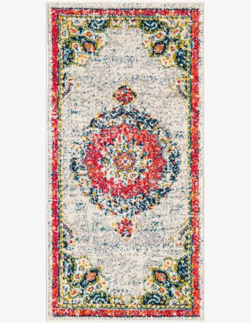 Ivory Madeline Runner Rug