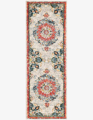 Ivory Madeline Runner Rug
