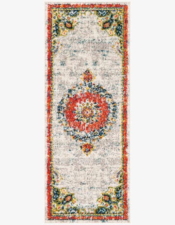 Ivory Madeline Runner Rug