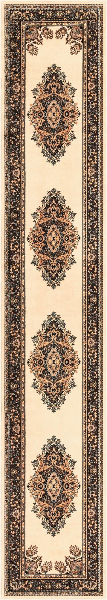 Primary image 3' x 16' 5 Mashad Design Runner Rug