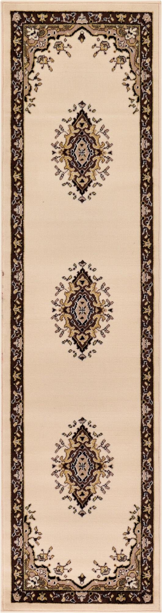 2' x 8' 2 Mashad Design Runner Rug