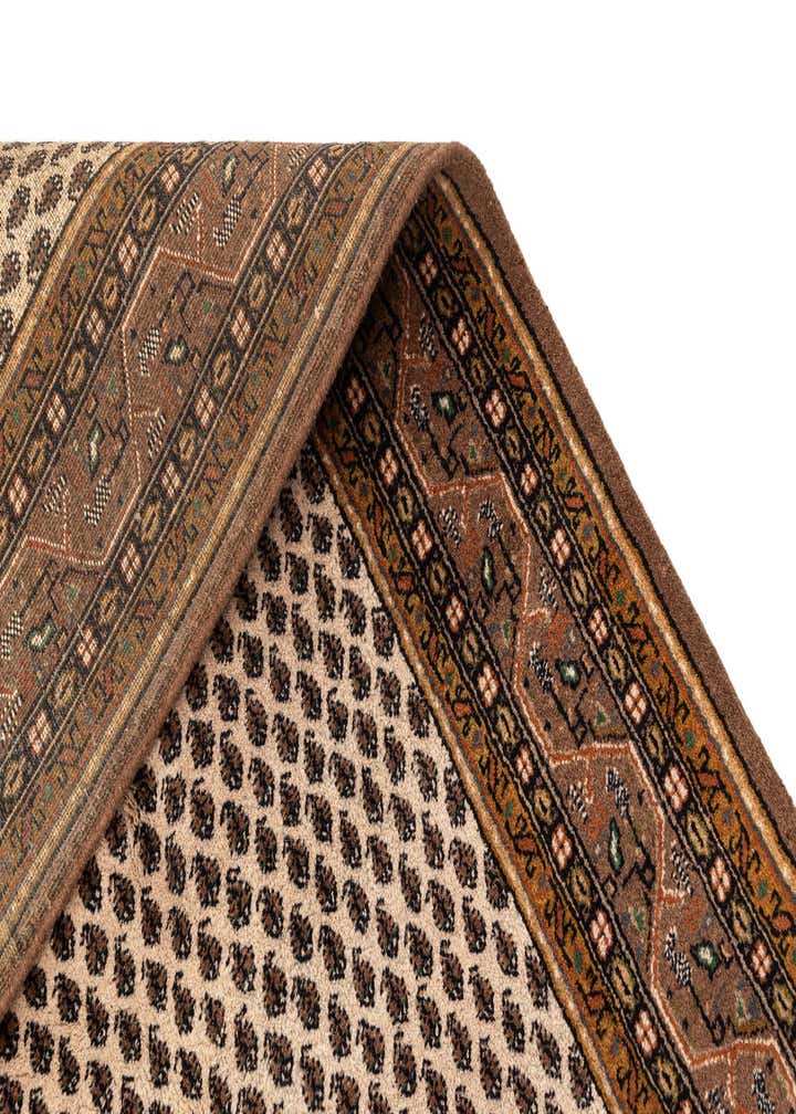 6' x 11' 6 Hand Knotted Mir Wool Runner Rug
