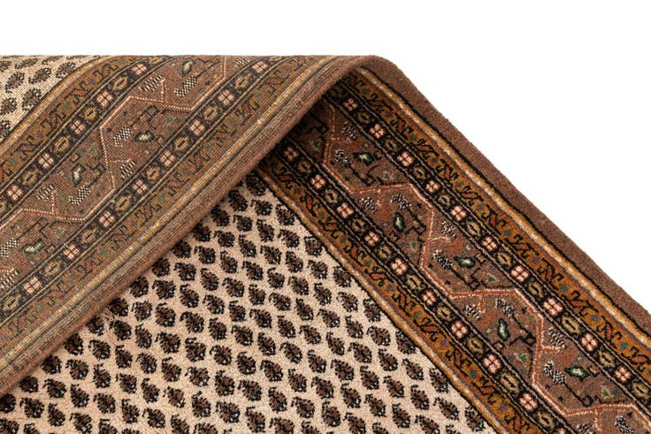 Detail image of 6' x 11' 6 Hand Knotted Mir Wool Runner Rug