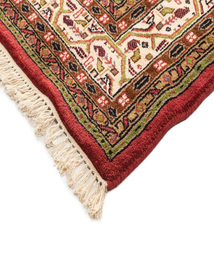 Detail image of 6' x 11' 6 Hand Knotted Mir Wool Runner Rug
