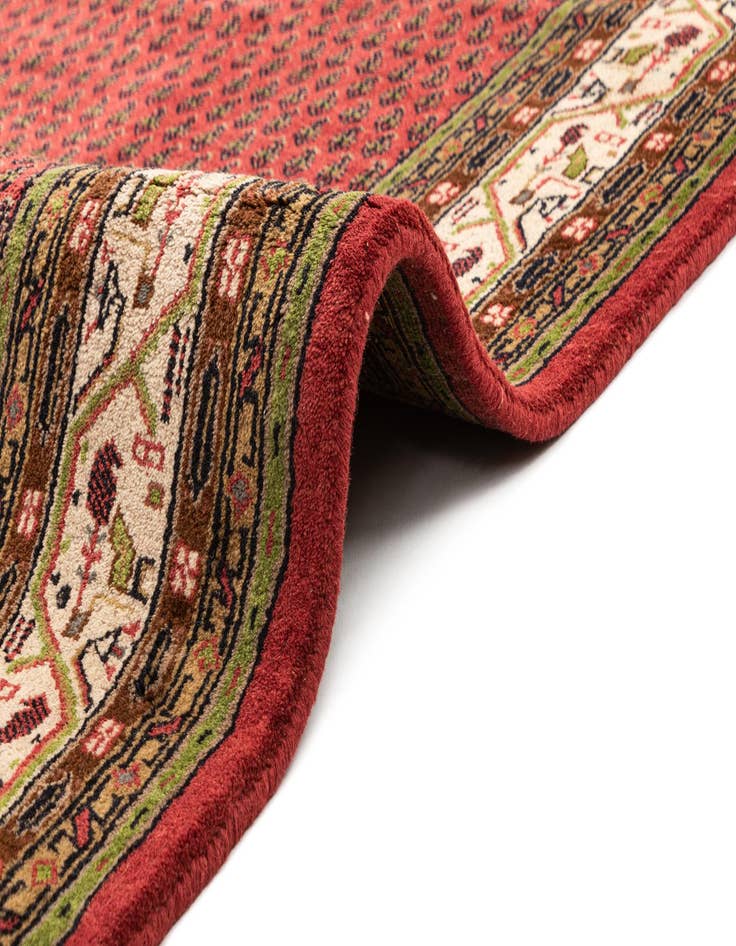 Detail image of 6' x 11' 6 Hand Knotted Mir Wool Runner Rug