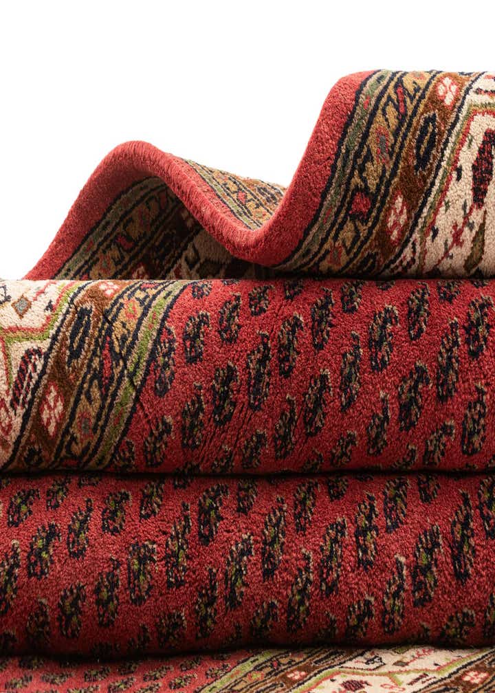 6' x 11' 6 Hand Knotted Mir Wool Runner Rug