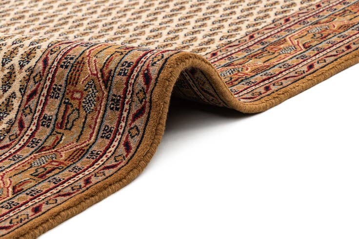 Detail image of 5' 6 x 10' 5 Hand Knotted Mir Wool Runner Rug