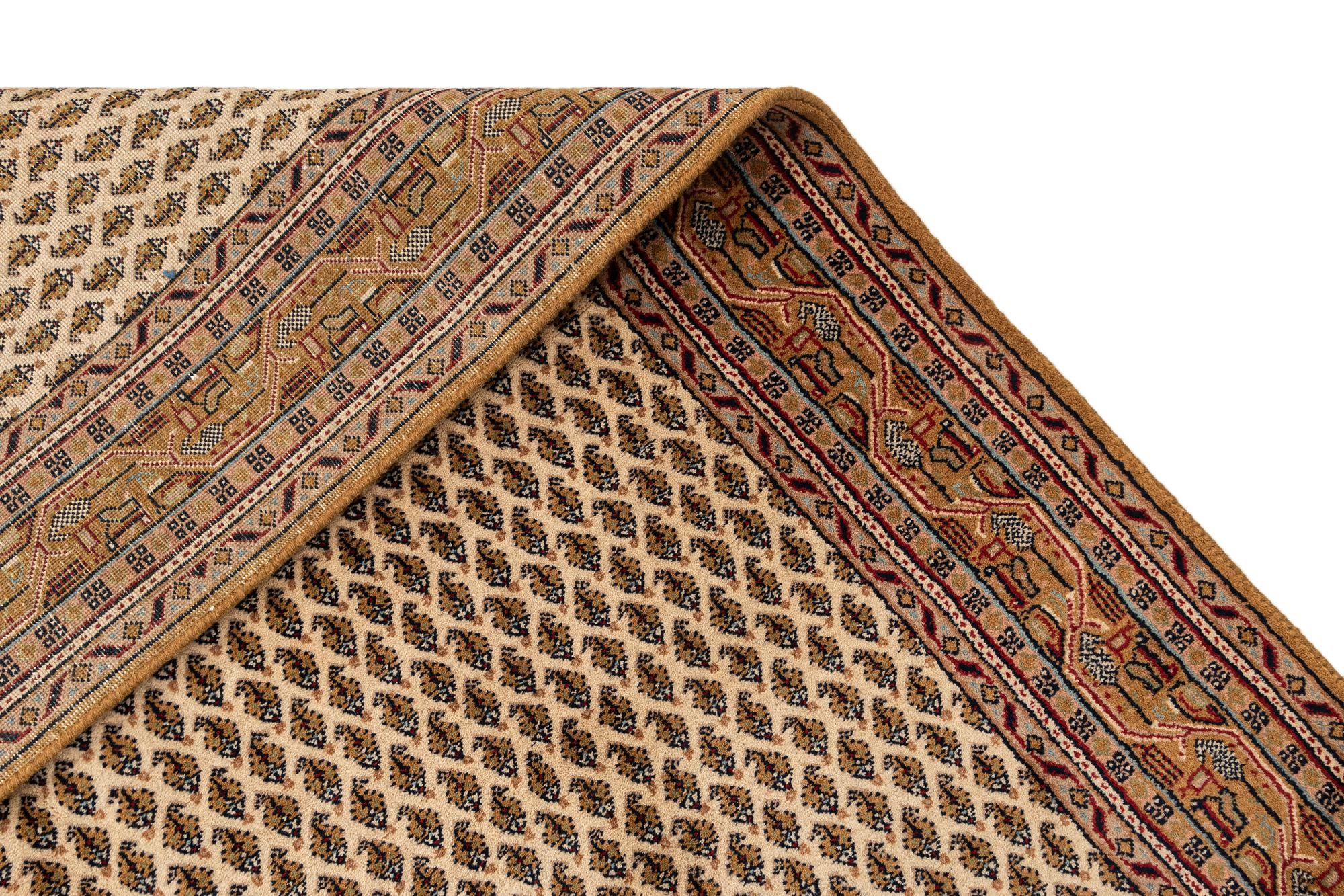 5' 6 x 10' 5 Hand Knotted Mir Wool Runner Rug
