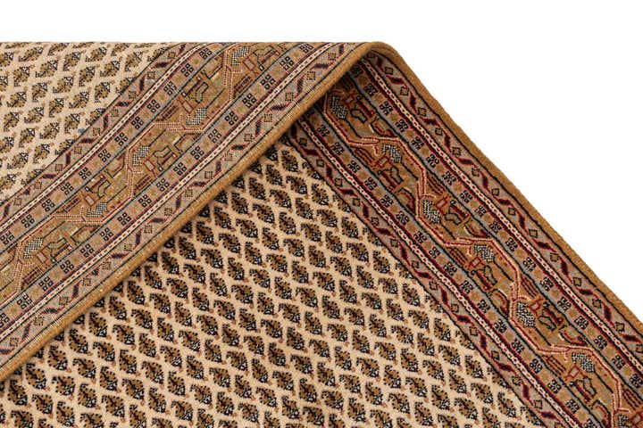 5' 6 x 10' 5 Hand Knotted Mir Wool Runner Rug