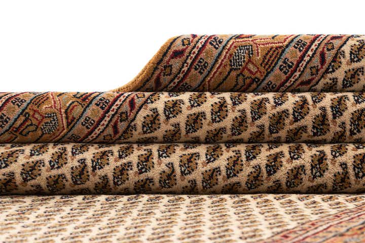 5' 6 x 10' 5 Hand Knotted Mir Wool Runner Rug