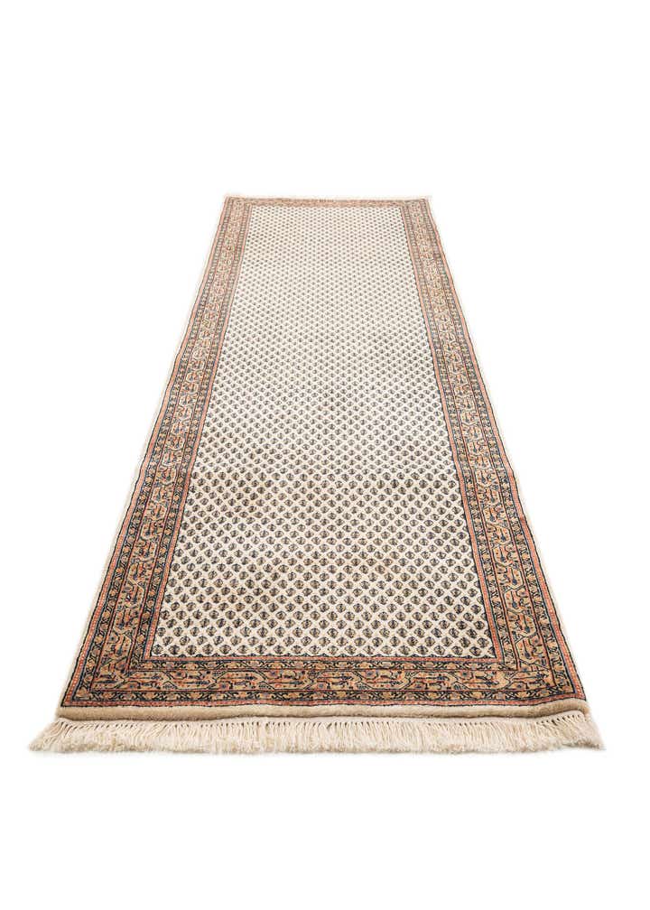 6' 4 x 11' 3 Hand Knotted Mir Wool Runner Rug