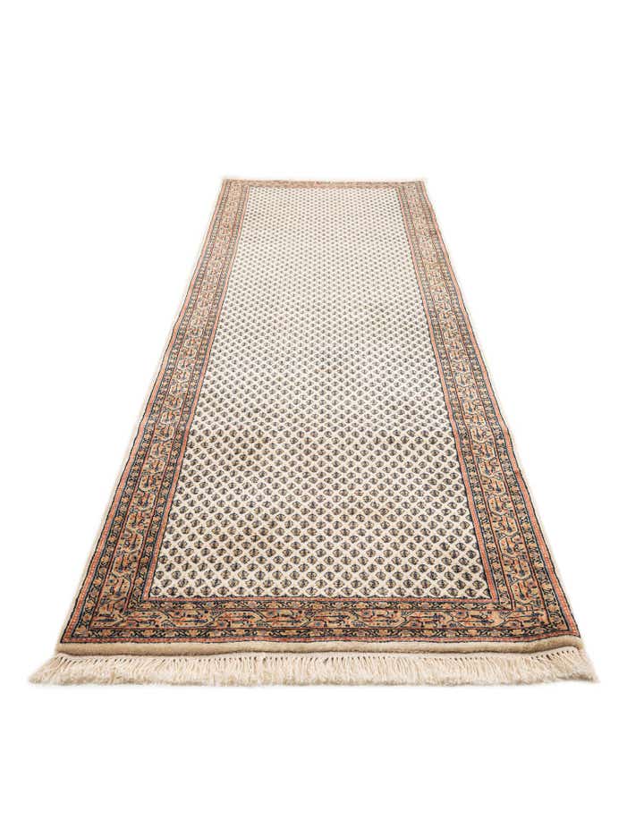 6' 4 x 11' 3 Hand Knotted Mir Wool Runner Rug