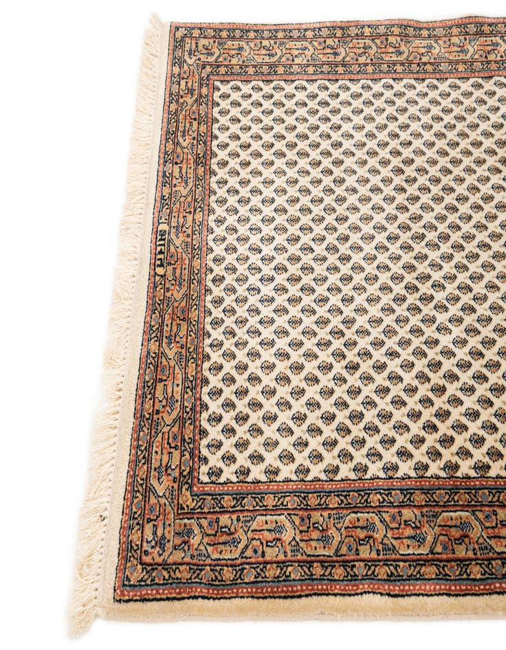 Detail image of 6' 4 x 11' 3  Hand Knotted Mir Wool Runner Rug