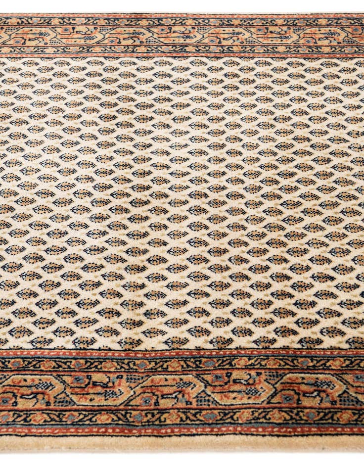 Detail image of 6' 4 x 11' 3 Hand Knotted Mir Wool Runner Rug