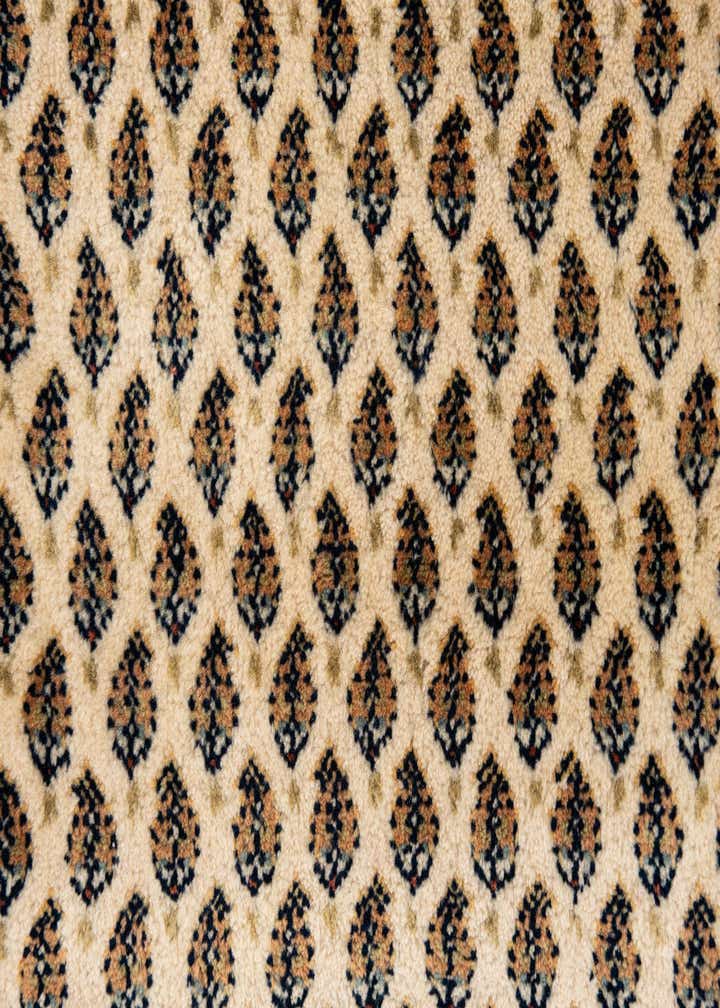 6' 4 x 11' 3 Hand Knotted Mir Wool Runner Rug