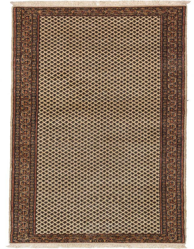 Detail image of 6' 4 x 11' 3 Hand Knotted Mir Wool Runner Rug