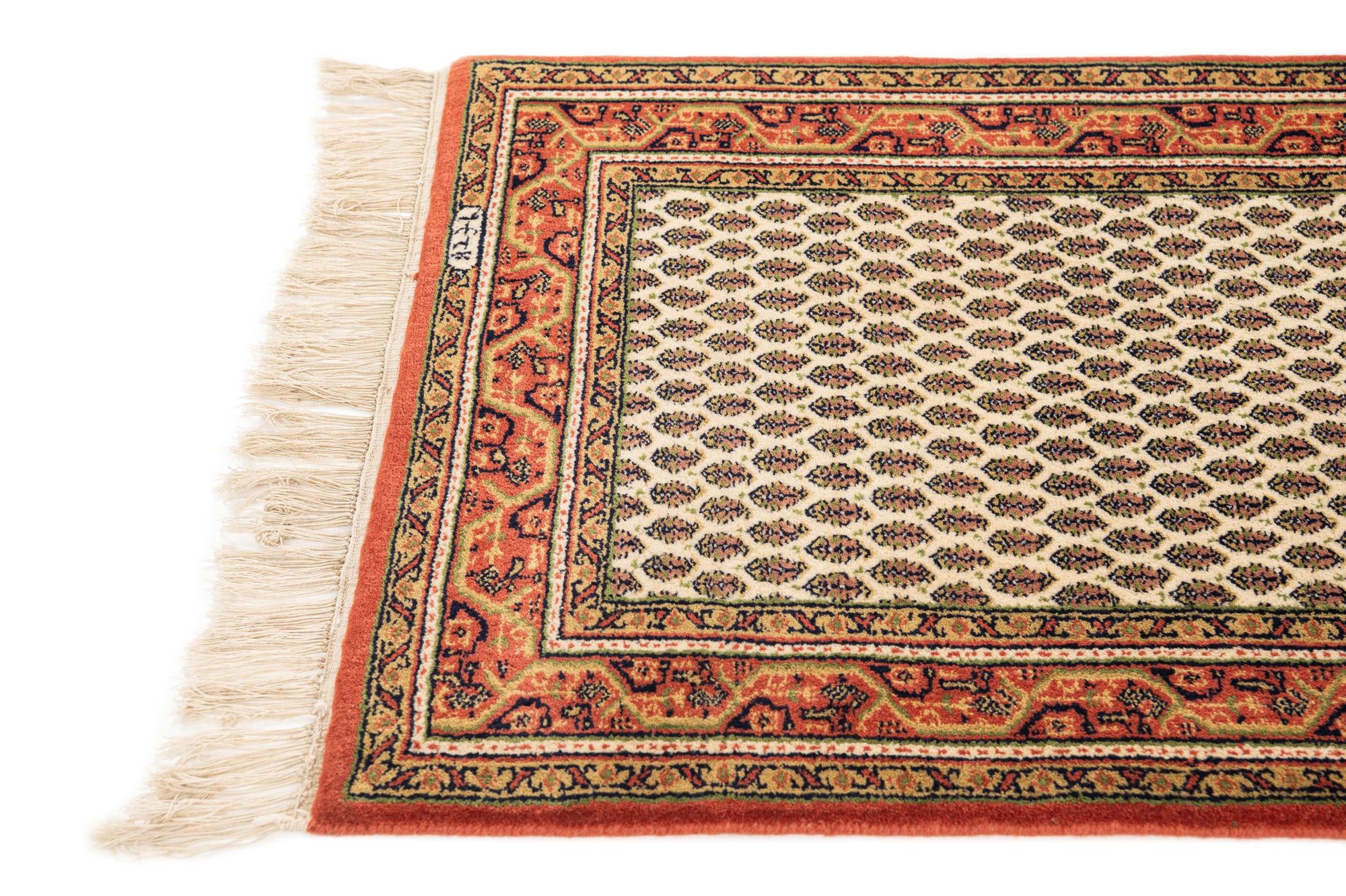 2' 8 x 11' 4 Hand Knotted Mir Wool Runner Rug