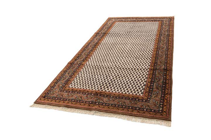 5' 3 x 10' 4 Hand Knotted Mir Wool Runner Rug