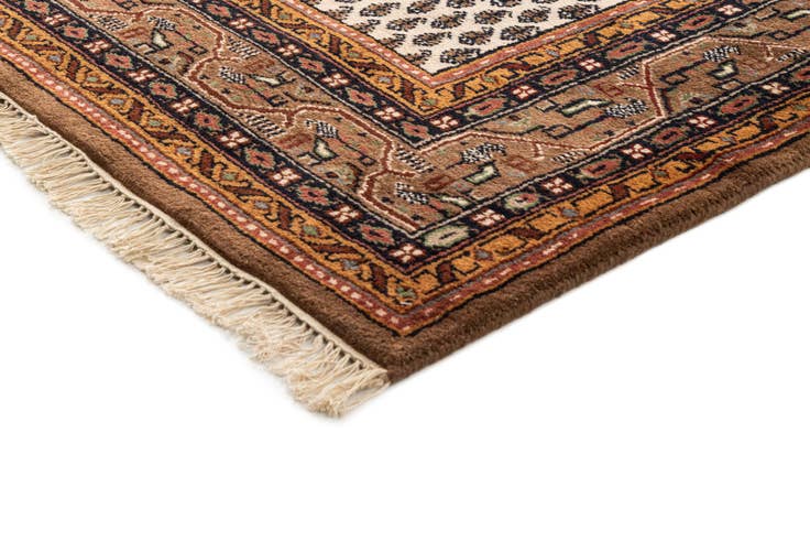 Detail image of 5' 3 x 10' 4 Hand Knotted Mir Wool Runner Rug