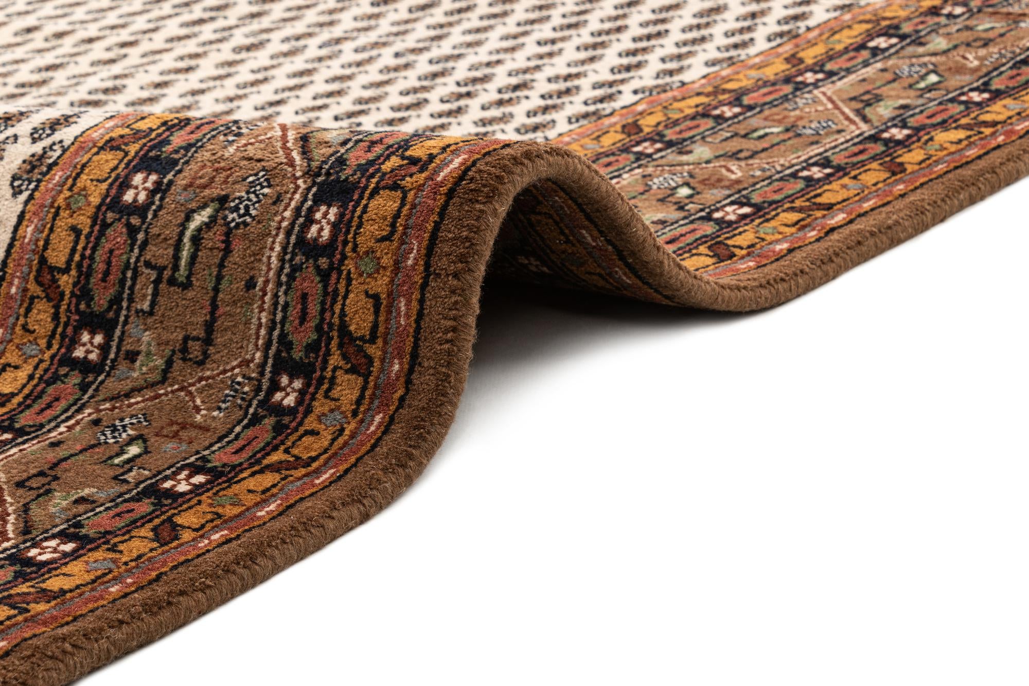 5' 3 x 10' 4 Hand Knotted Mir Wool Runner Rug