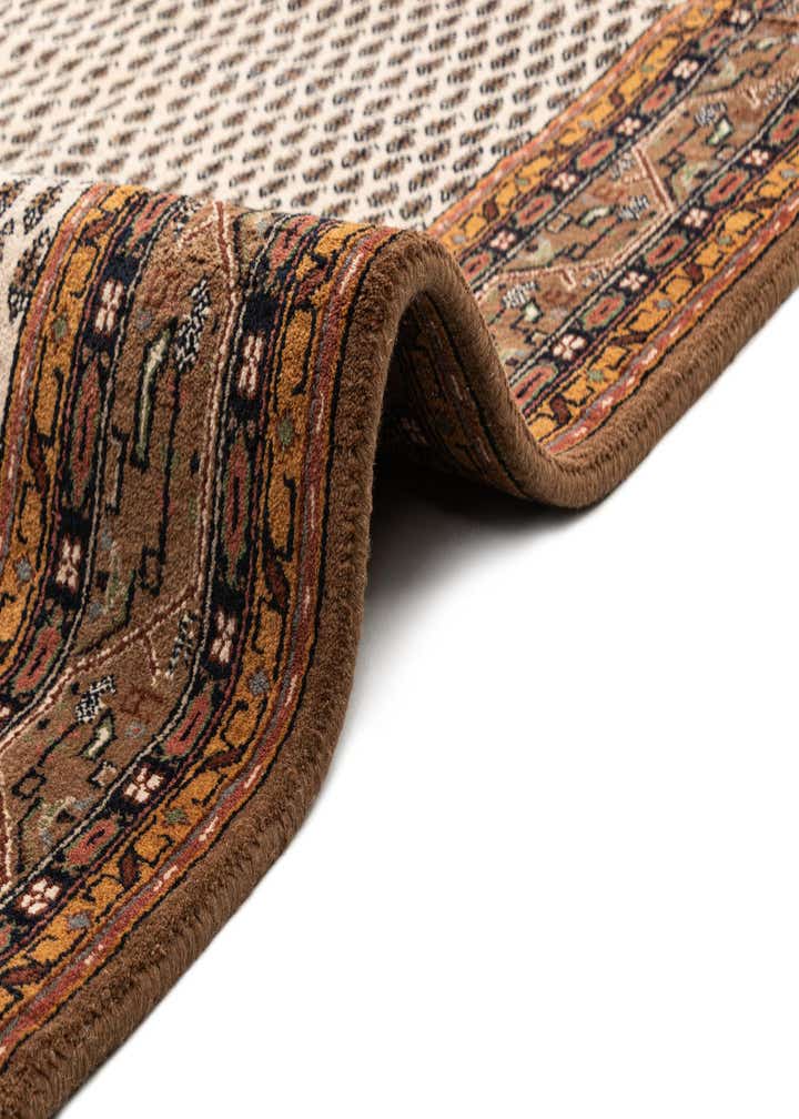 5' 3 x 10' 4 Hand Knotted Mir Wool Runner Rug