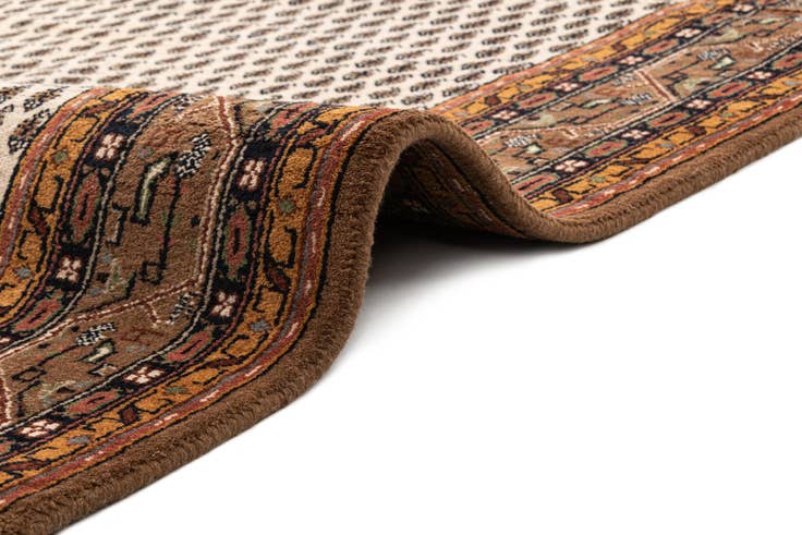 Detail image of 5' 3 x 10' 4 Hand Knotted Mir Wool Runner Rug