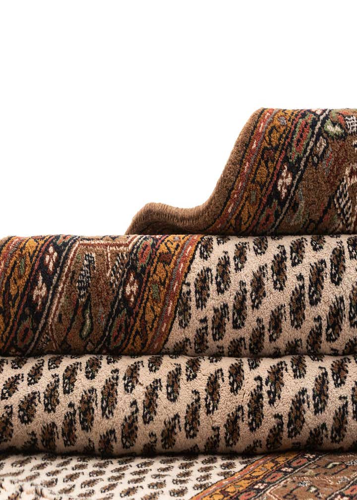 5' 3 x 10' 4 Hand Knotted Mir Wool Runner Rug