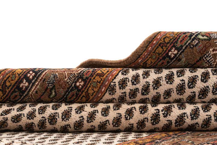 5' 3 x 10' 4 Hand Knotted Mir Wool Runner Rug