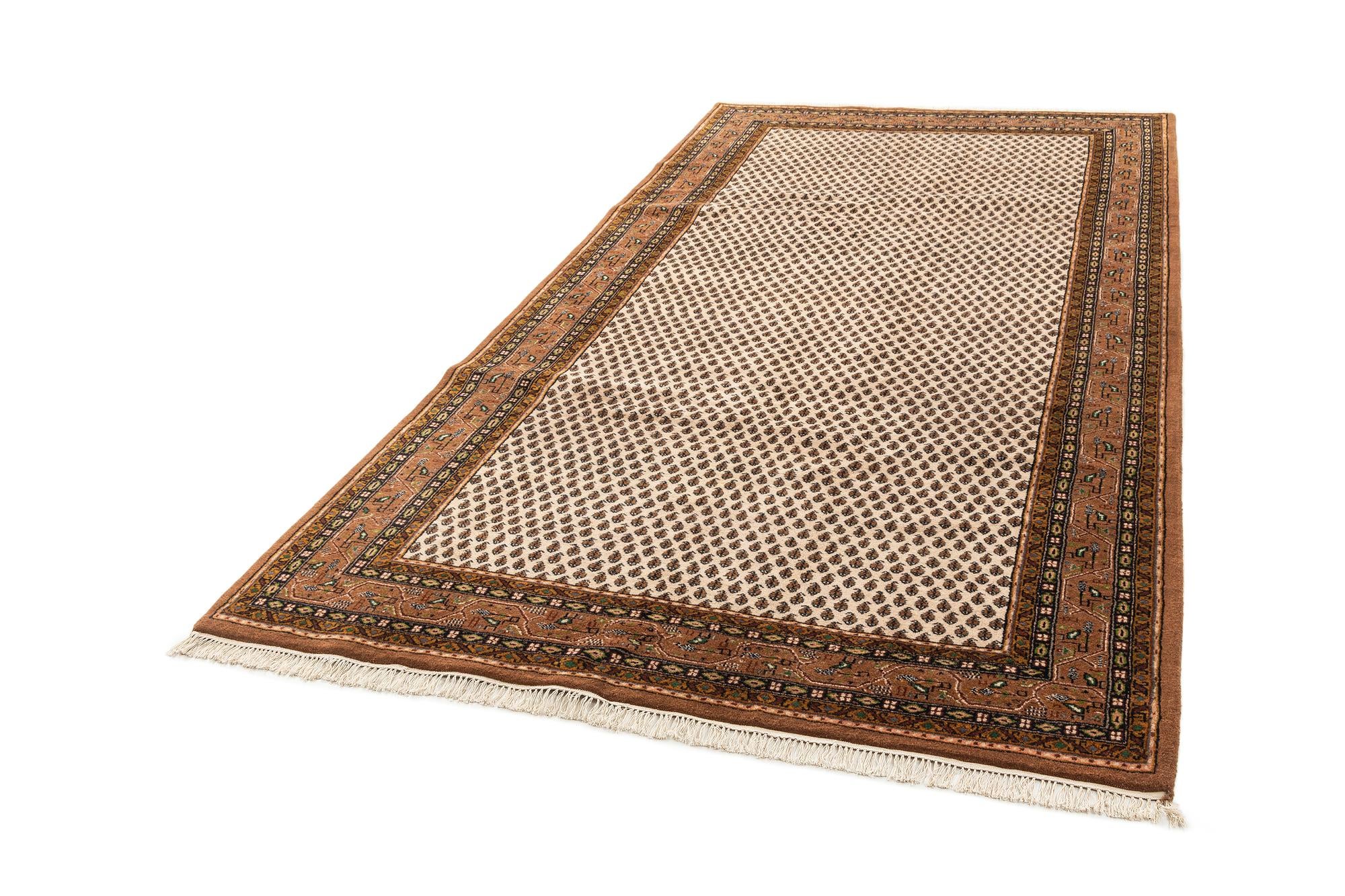 6' 2 x 11' 7 Hand Knotted Mir Wool Runner Rug