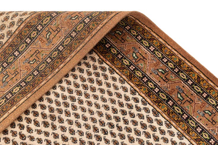 Detail image of 6' 2 x 11' 7 Hand Knotted Mir Wool Runner Rug