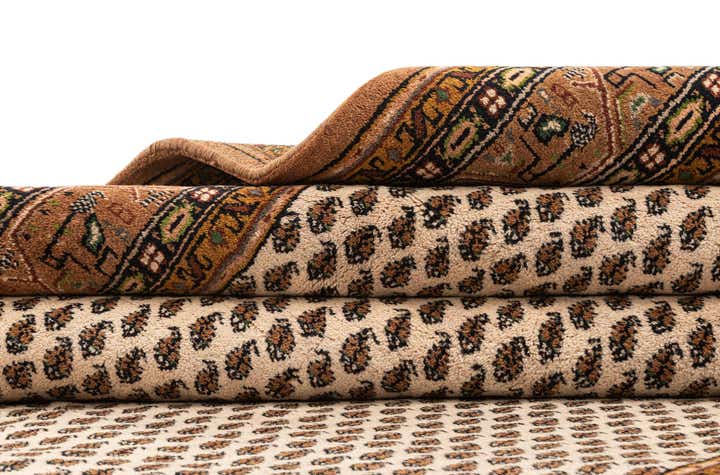 6' 2 x 11' 7 Hand Knotted Mir Wool Runner Rug