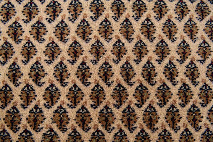 5' 8 x 11' 6 Hand Knotted Mir Wool Runner Rug