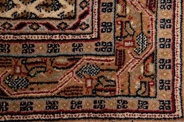 5' 8 x 11' 6 Hand Knotted Mir Wool Runner Rug